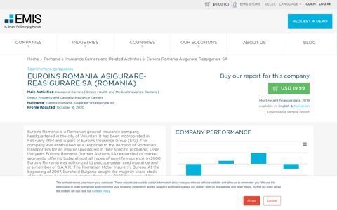 Euroins Romania Asigurare-Reasigurare SA Company Profile ...
