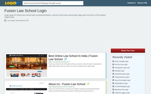 Fusion Law School Login - Loginii.com