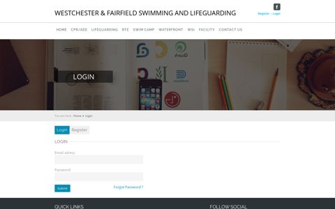 Login | Westchester & Fairfield Swimming and Lifeguarding