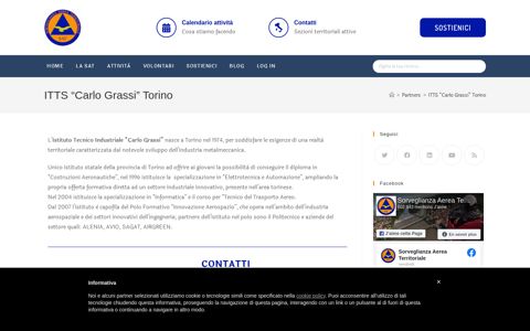ITTS "Carlo Grassi" Torino | Sorveglianza Aerea Territoriale
