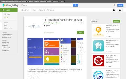 Indian School Bahrain Parent App - Apps on Google Play