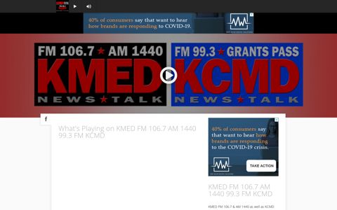 KMED FM 106.7 AM 1440 99.3 FM KCMD