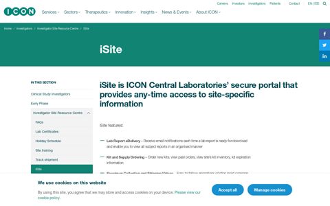iSite - ICON plc
