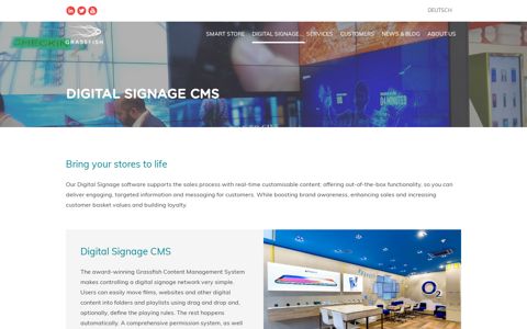 Digital Signage Content Management System ... - GRASSFISH