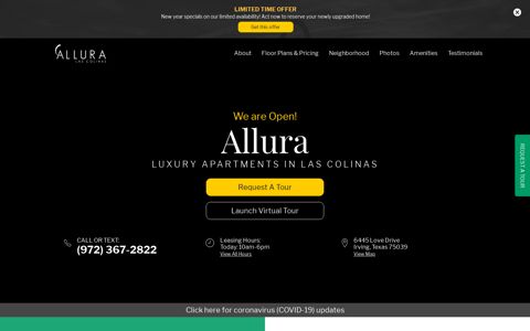Allura Las Colinas Apartment Homes | Luxury Living at its Finest