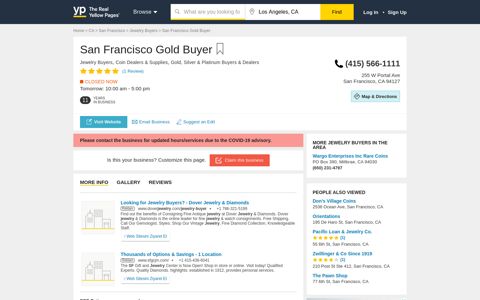 San Francisco Gold Buyer 255 W Portal Ave, San Francisco ...