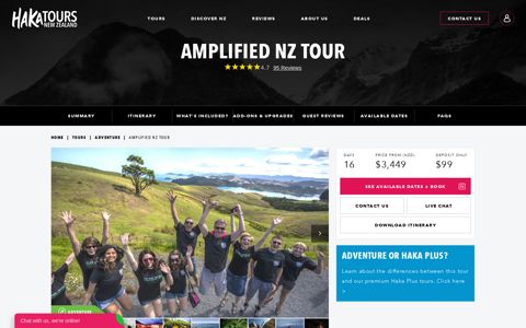 New Zealand Itinerary 14 days | Amplified Tour | Haka Tours