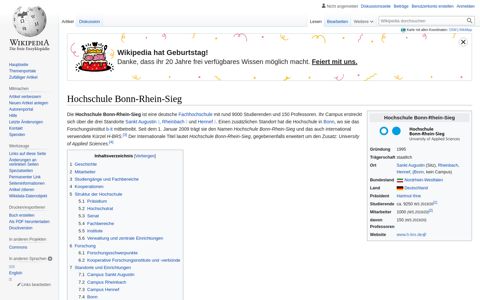 Hochschule Bonn-Rhein-Sieg – Wikipedia