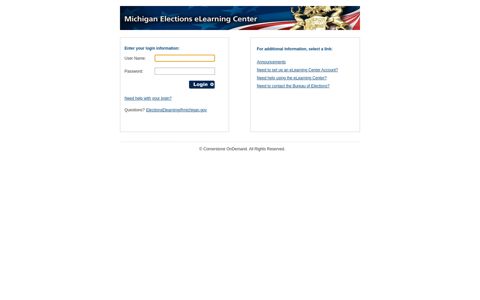 Michigan Elections eLearning Center