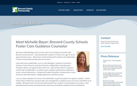 Meet Michelle Bayer: Brevard County Schools Foster Care ...