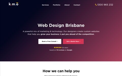 kmo: Web Design Brisbane & Web Development