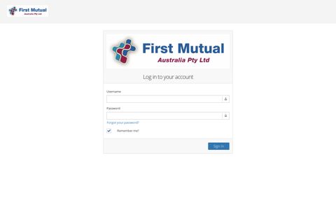 First Mutual - Login - Work iT Online