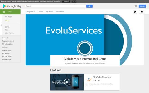 Android Apps by Evoluservices International Group on Google ...