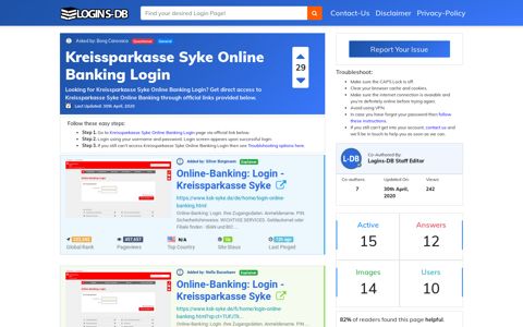 Kreissparkasse Syke Online Banking Login - Logins-DB