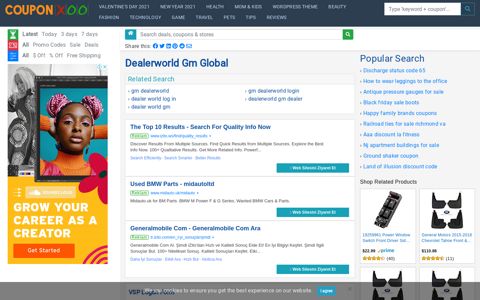 Dealerworld Gm Global - 09/2020 - Couponxoo.com