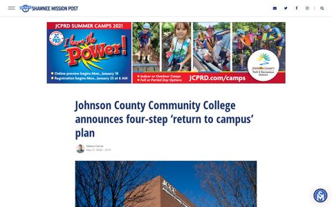 Johnson County Community College announces four-step ...