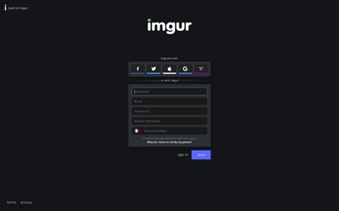 Register - Imgur
