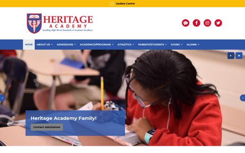 Welcome to Heritage Academy in Columbus, MS. Home of the ...
