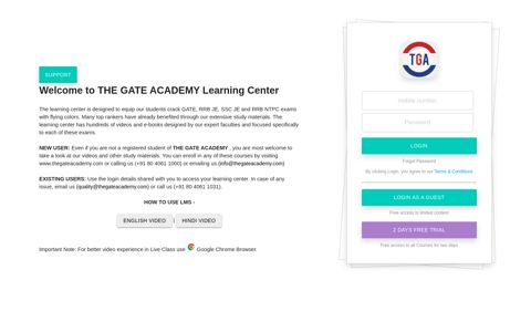 GATE Academy | Best GATE Coaching - THE GATE ACADEMY