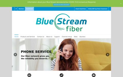 Blue Stream Fiber – Connecting you with the World
