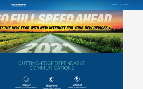 Hardy Telecommunications: Homepage