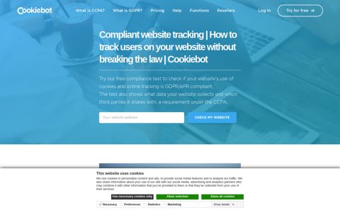 Compliant website tracking | How to track users on your ...