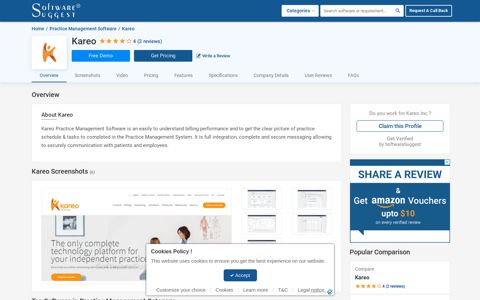 Kareo Pricing, Features & Reviews 2020 - Free Demo