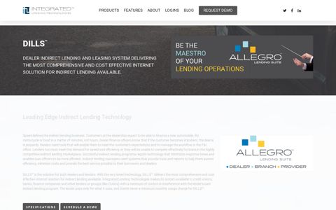 DILLS™ - Allegro Lending Suite