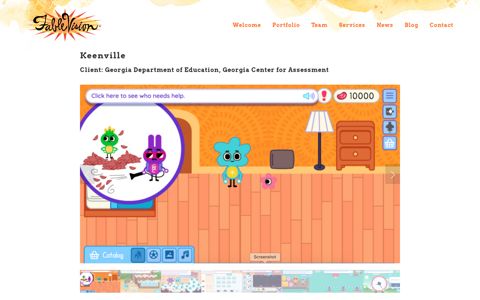 Featured: Keenville — FableVision Studios