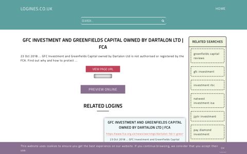 GFC Investment and Greenfields Capital owned by Dartalon Ltd ...