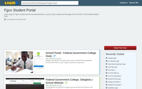 Fgco Student Portal - Loginii.com