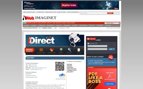 iDirect - IMAGINET | ITWeb
