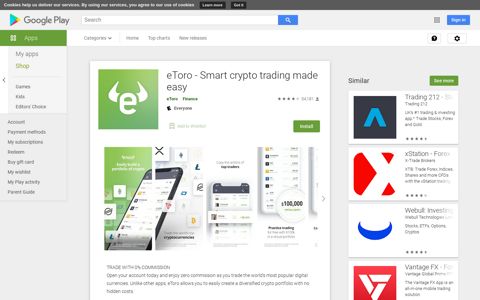 eToro - Smart crypto trading made easy - Apps on Google Play
