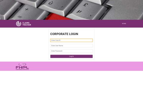 corporate login - Fhpl