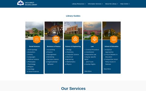 LUMS Library Guides