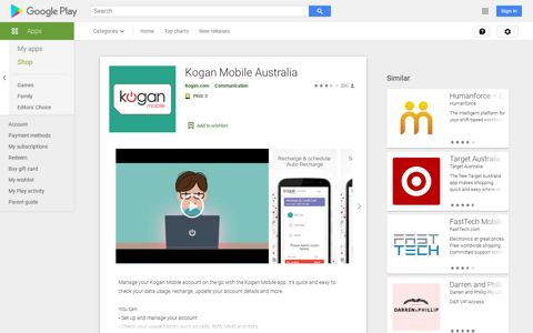 Kogan Mobile Australia – Apps on Google Play