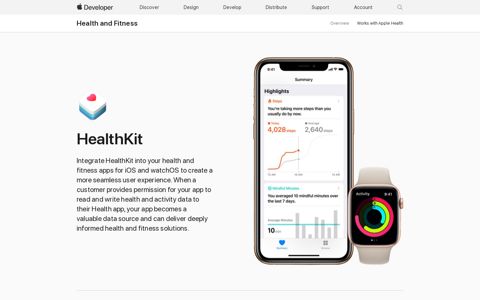 Health and Fitness - Apple Developer