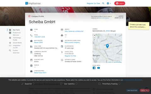Scheiba GmbH | Implisense