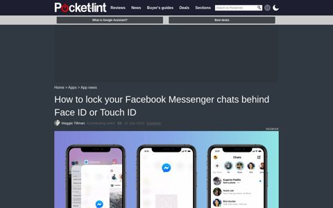 How to lock Facebook Messenger behind Face ID and Touch ID