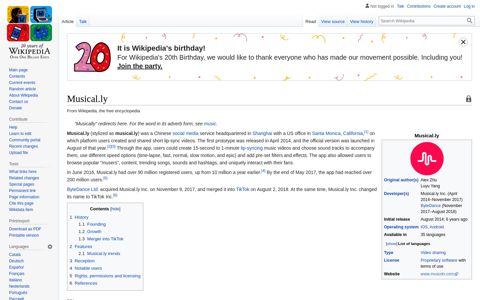 Musical.ly - Wikipedia