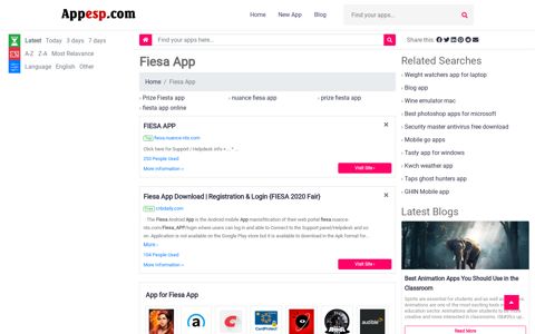 Fiesa App - 10/2020 - Appesp
