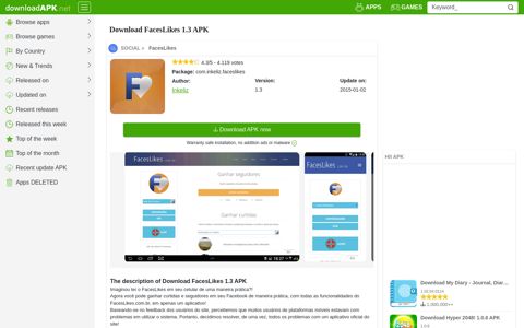 Download FacesLikes 1.3 APK | downloadAPK.net