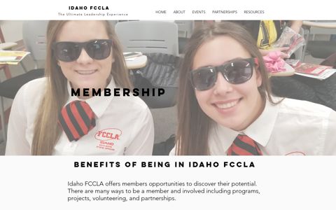 Membership | mysite - Idaho FCCLA
