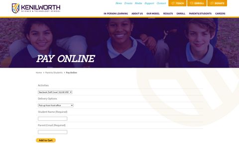 Pay Online - Kenilworth Science and Technology Charter ...