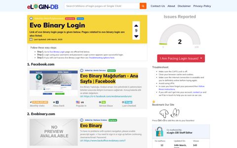 Evo Binary Login - A database full of login pages from all over ...