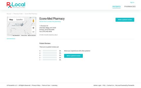 Econo-Med Pharmacy | RxLocal Pharmacy Finder