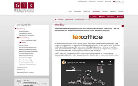 lexoffice | GTK Steuerberater (Berlin, Bonn, Bornheim, Brühl ...