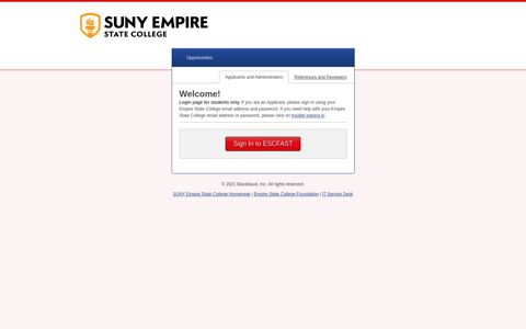 Sign In - SUNY Empire State College Scholarships