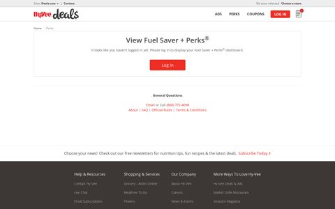 Hy-Vee Fuel Saver + Perks® – Hy-Vee Deals