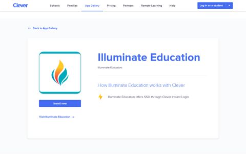 Illuminate Education - Clever application gallery | Clever